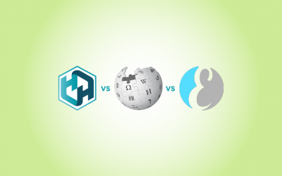 Historia VS Wikipedia VS Everipedia